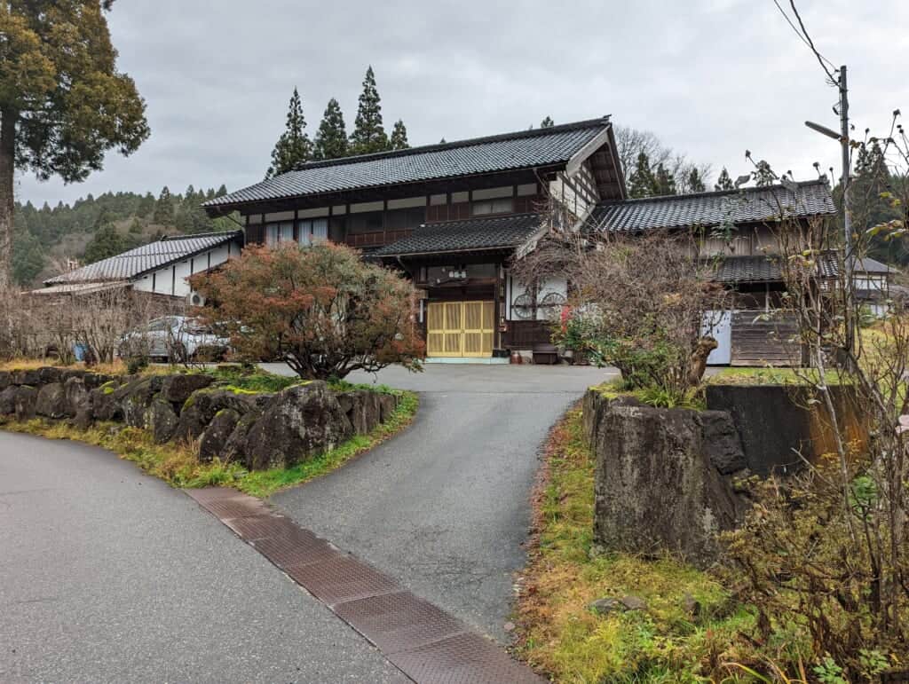 A local lodging called Shunran no Sato in the countryside of Japan's Noto region