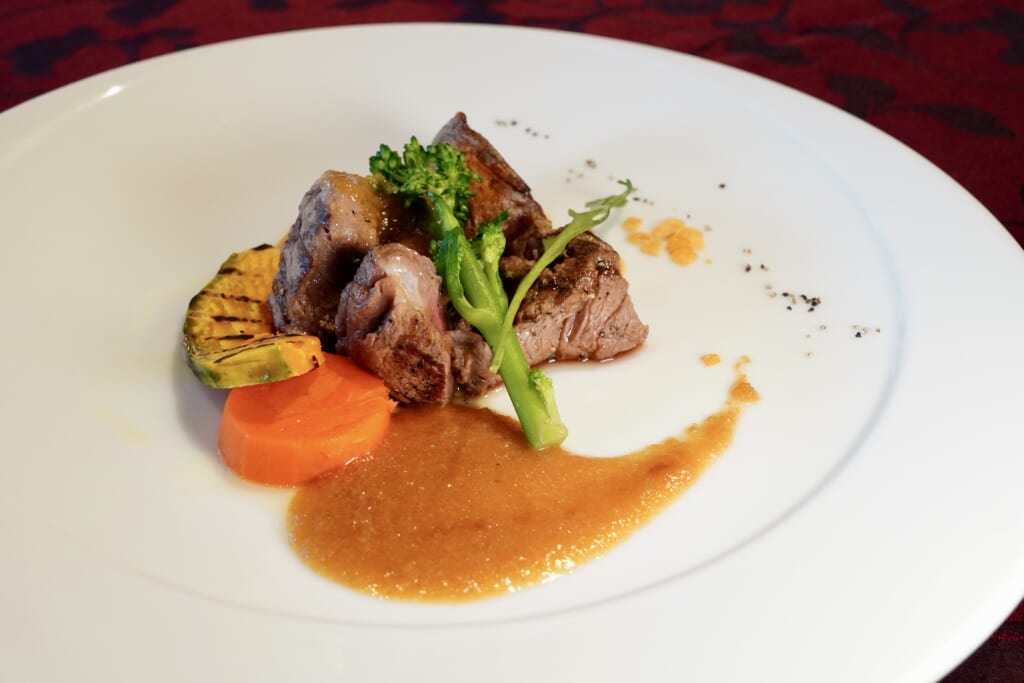 Main beef dish at Il Mole