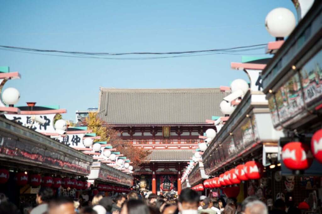 Nakamise-dori at Sensoji Temple