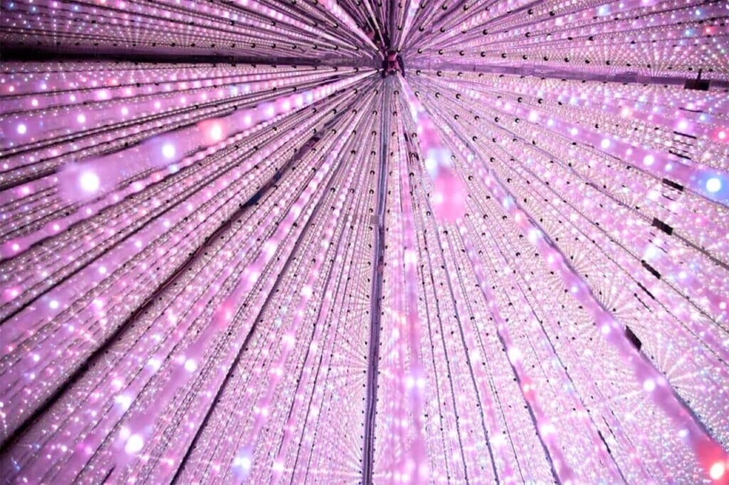 Infinite Crystal Universe at teamLab Planets in Tokyo