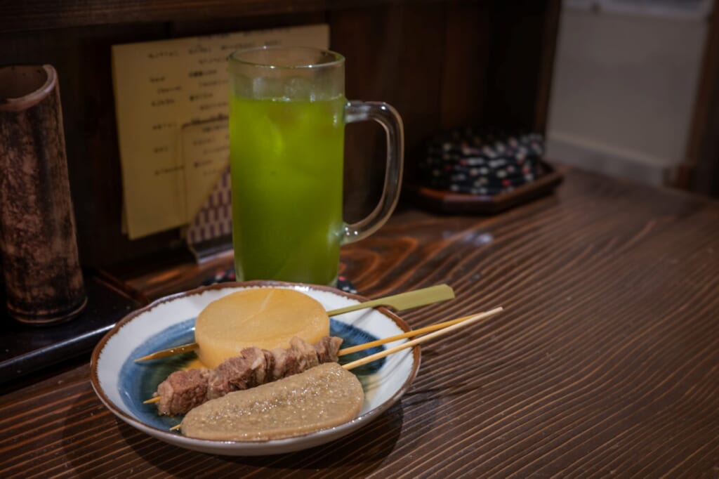 japanese oden with raddish
