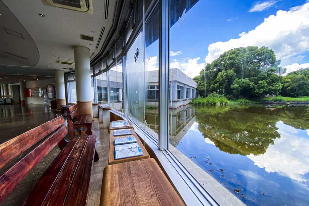 Observation space in Yatsuhigata Nature Observation Centre