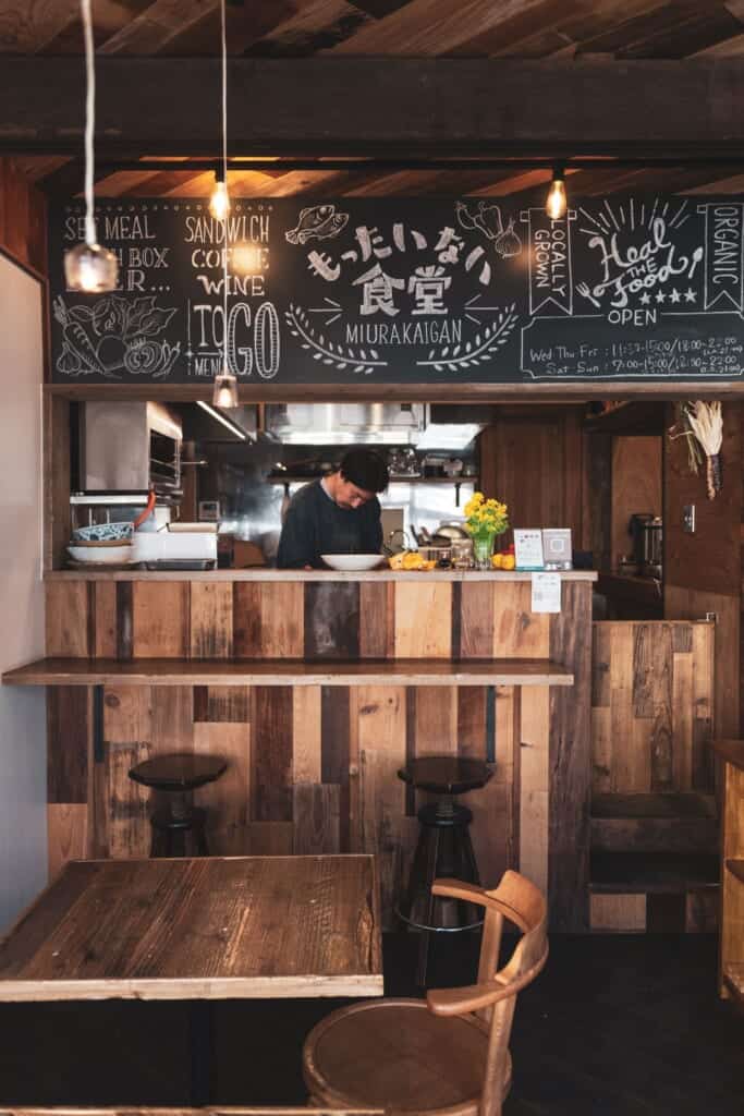 Mottainai Shokudo in Miura Kaigan