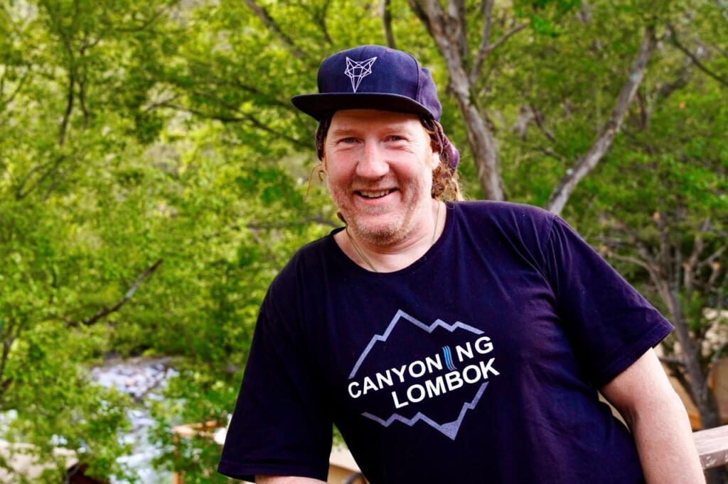 CEO Michael Harris at Canyons Minakami