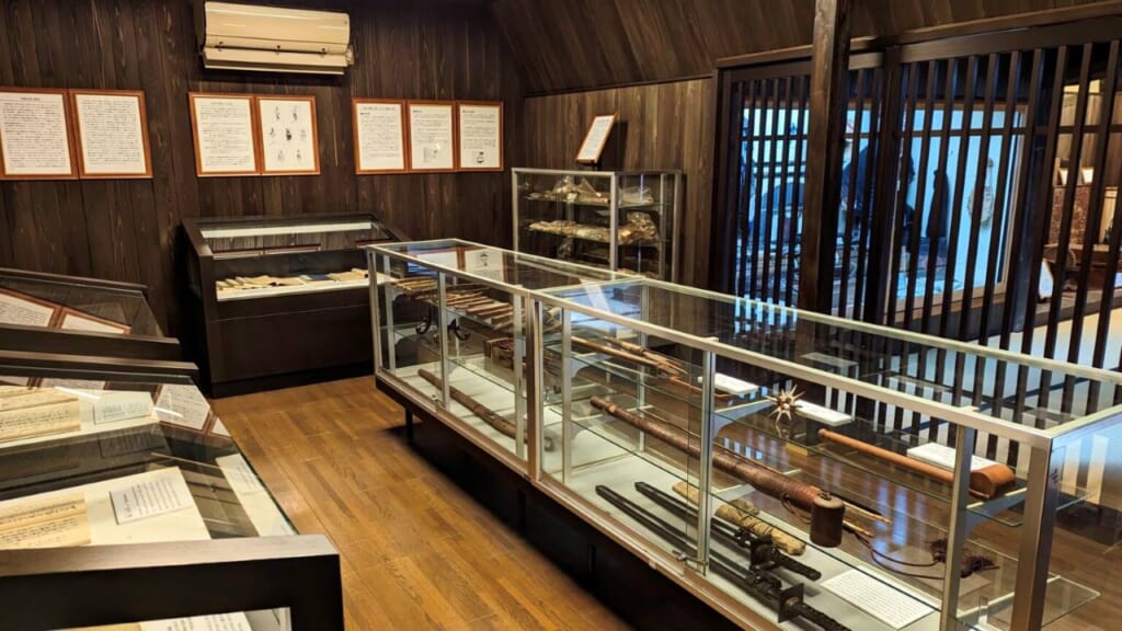 Exhibition area at Koka Ninja House