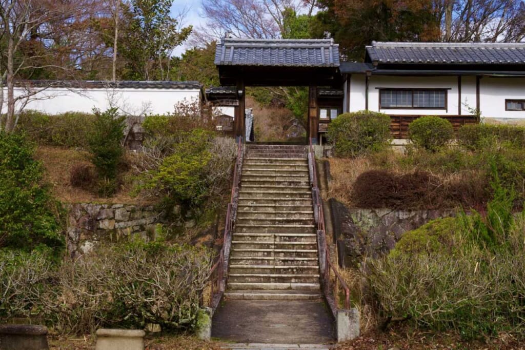Steps to Hotokuji Temple