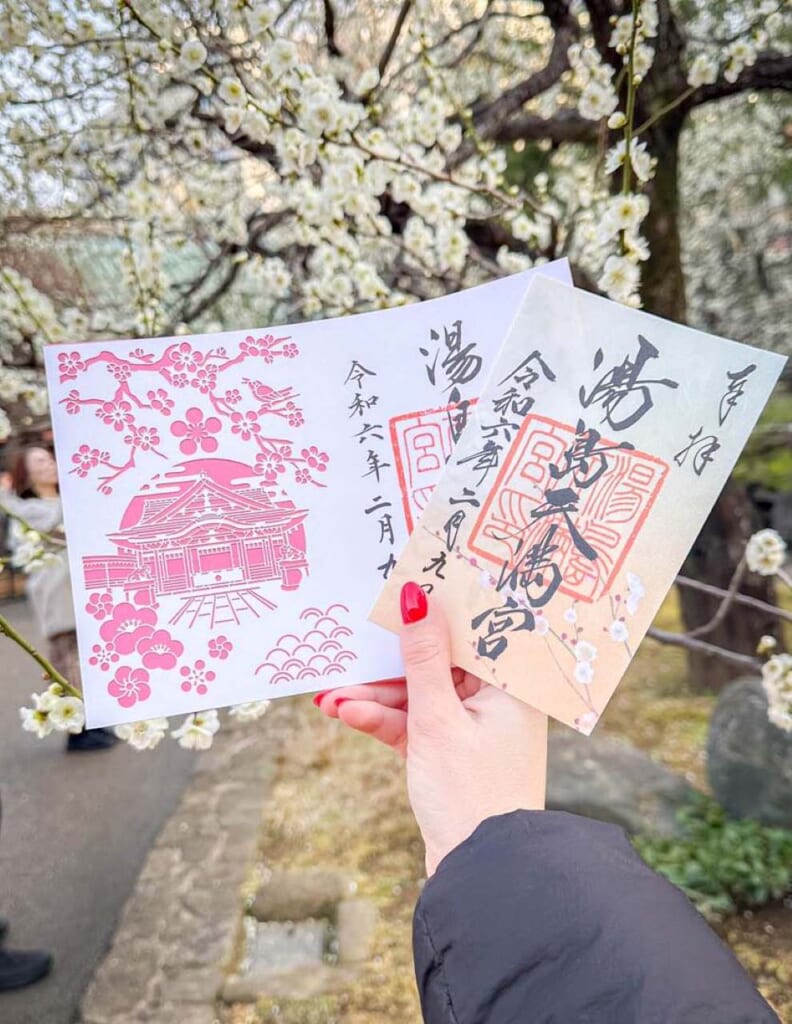Ume Goshuin in Tokyo