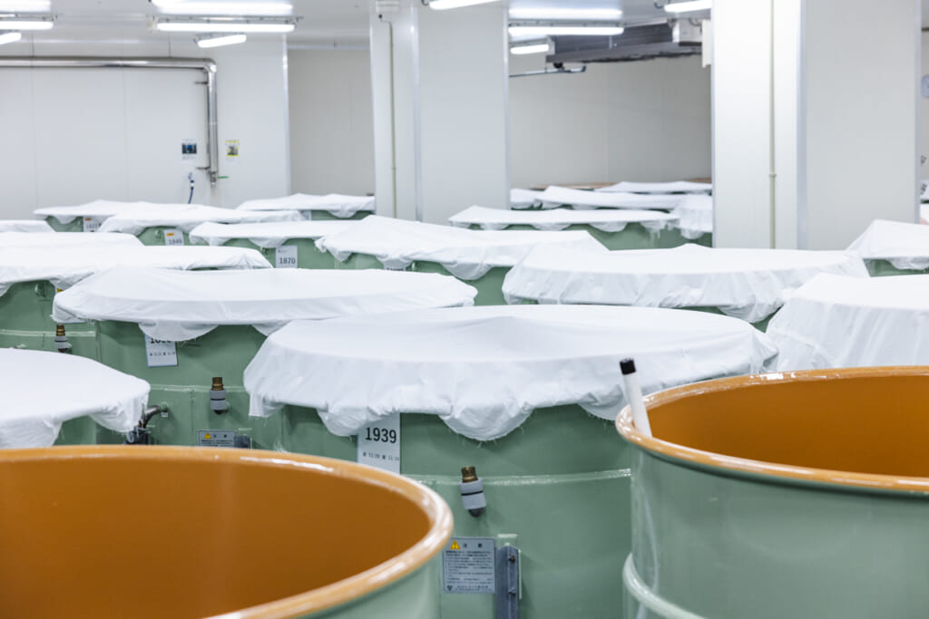 Dassai Brewery Fermentation Room