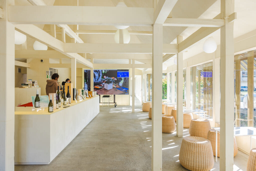 Dassai Store from the inside