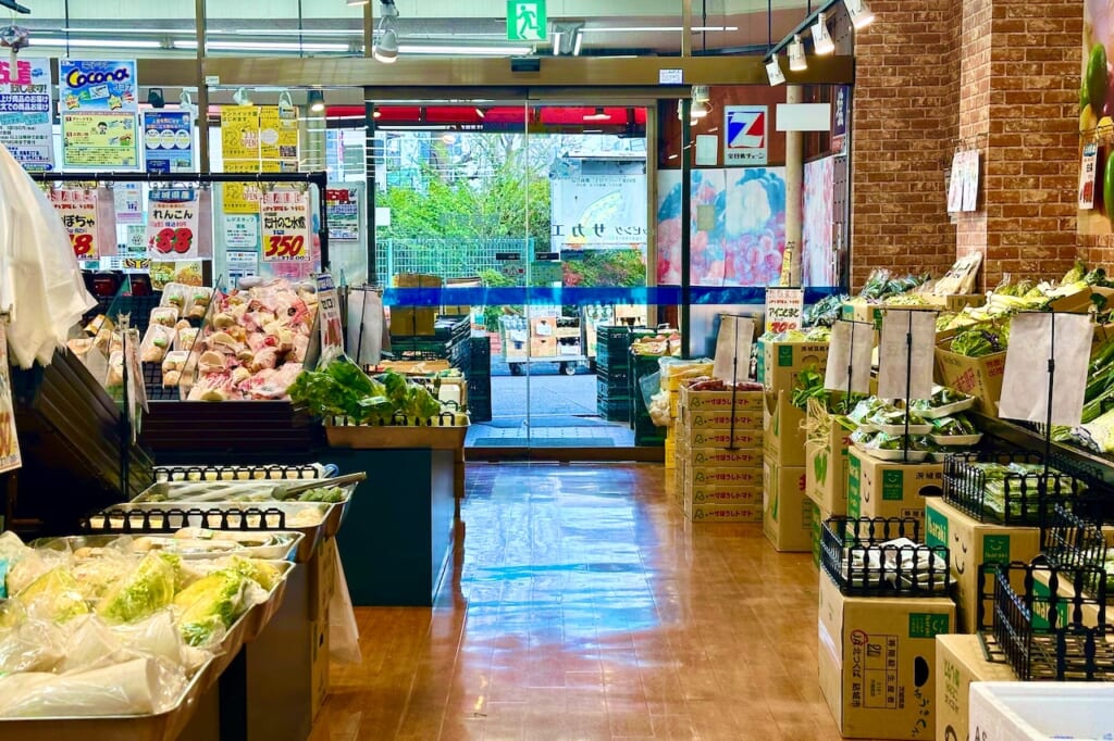 inside Shopping Sakae in Adachi