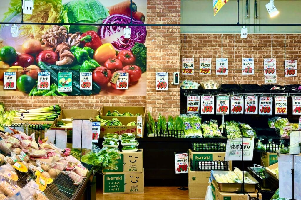 inside Shopping Sakae in Adachi