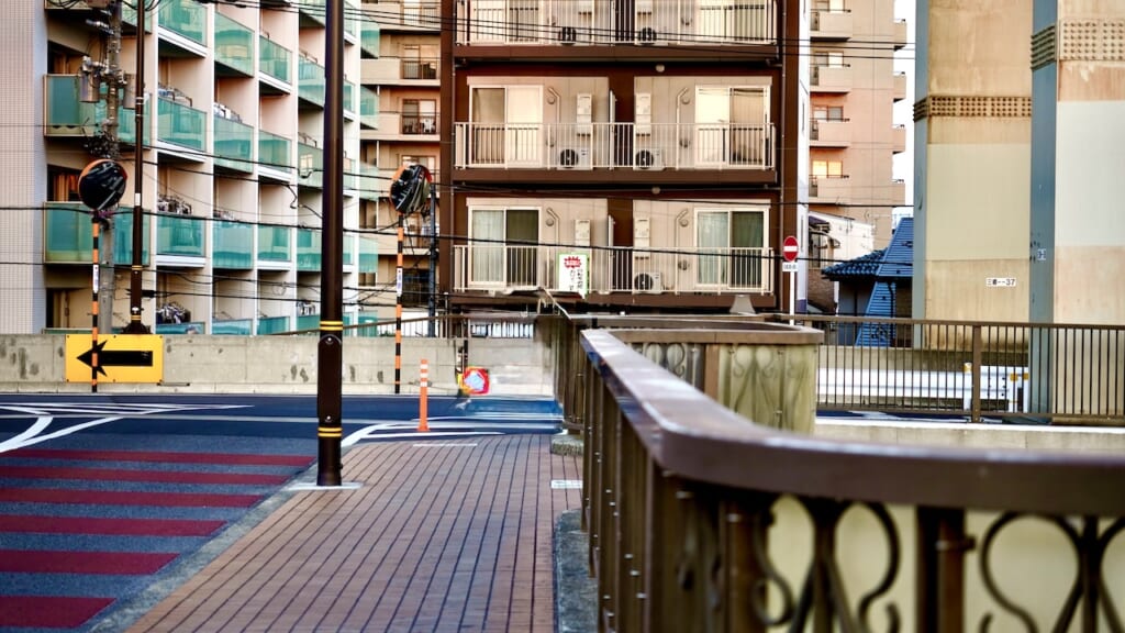 Itoya Bridge overpass in Adachi