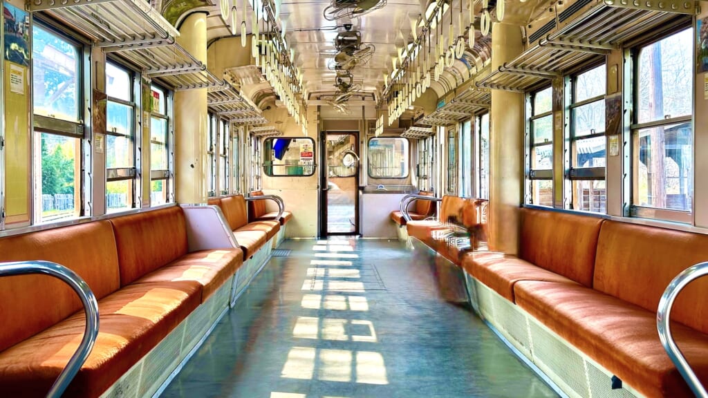 Kominato railway car interior
