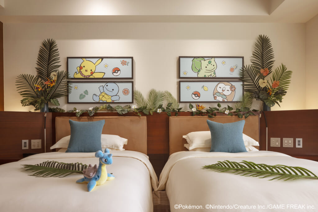 Pokemon Hotel room