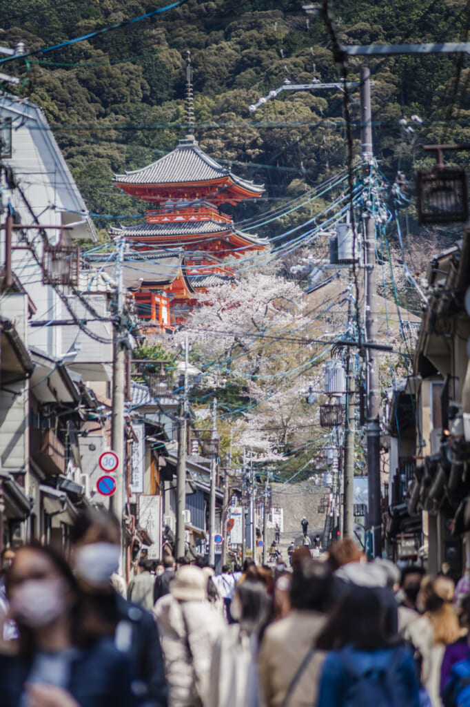 Pagoda Sanjunoto seen from Kiyomizuzaka