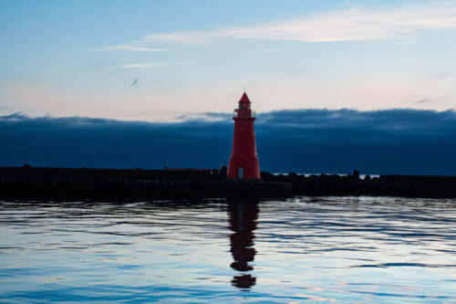 A lighthouse view - summer in Hokkaido