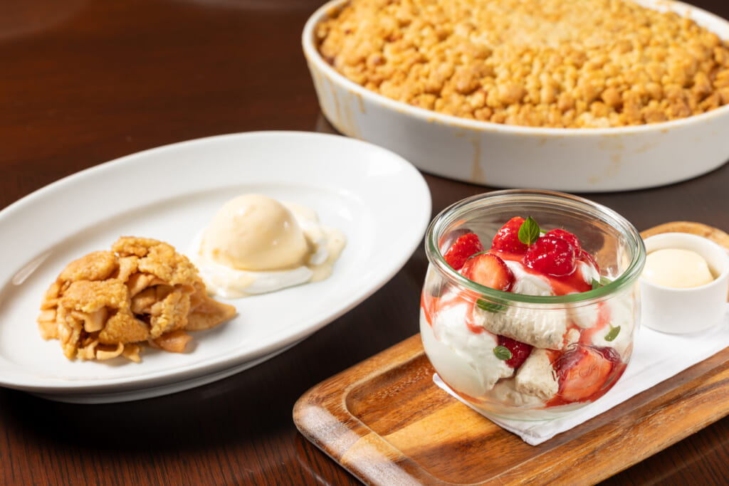 The Oak Door's dessert