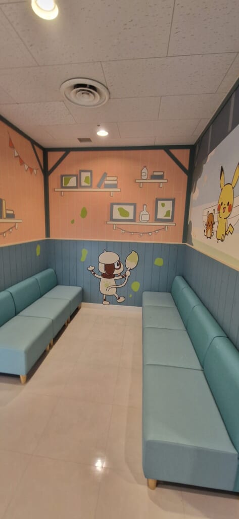baby room with Pokémon design