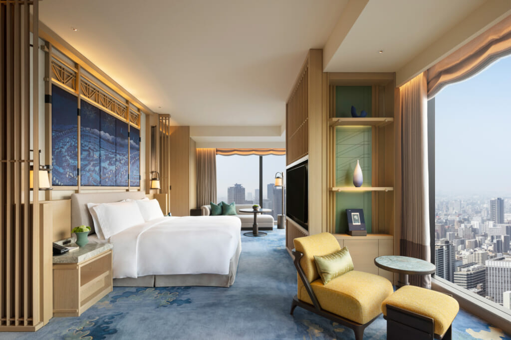 Presidencial Suite view of the Waldorf Astoria Osaka