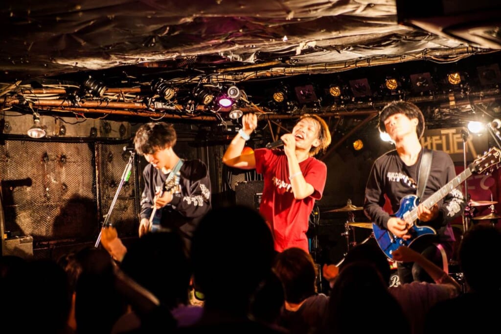 live band in Shimokitazawa