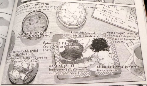 La règle du ichiju sansai expliquée dans un manga.