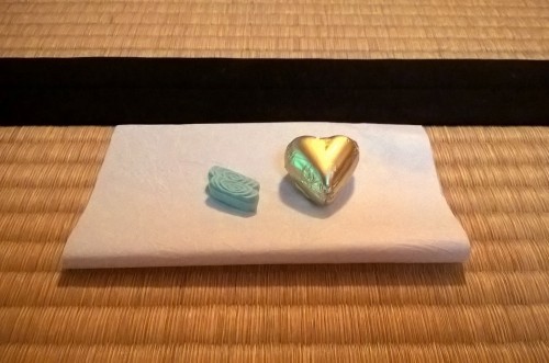 Okashi, accessoire pour la cérémonie du thé.