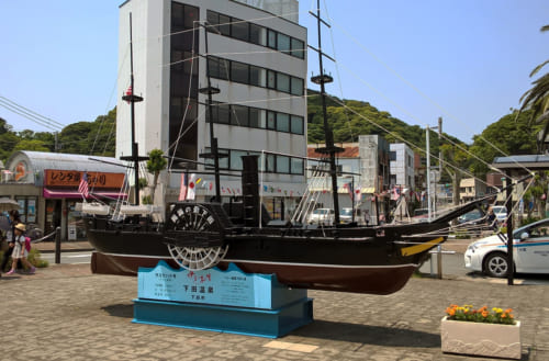 Visite de la ville de Shimoda sur la côte est de la péninsule d'Izu