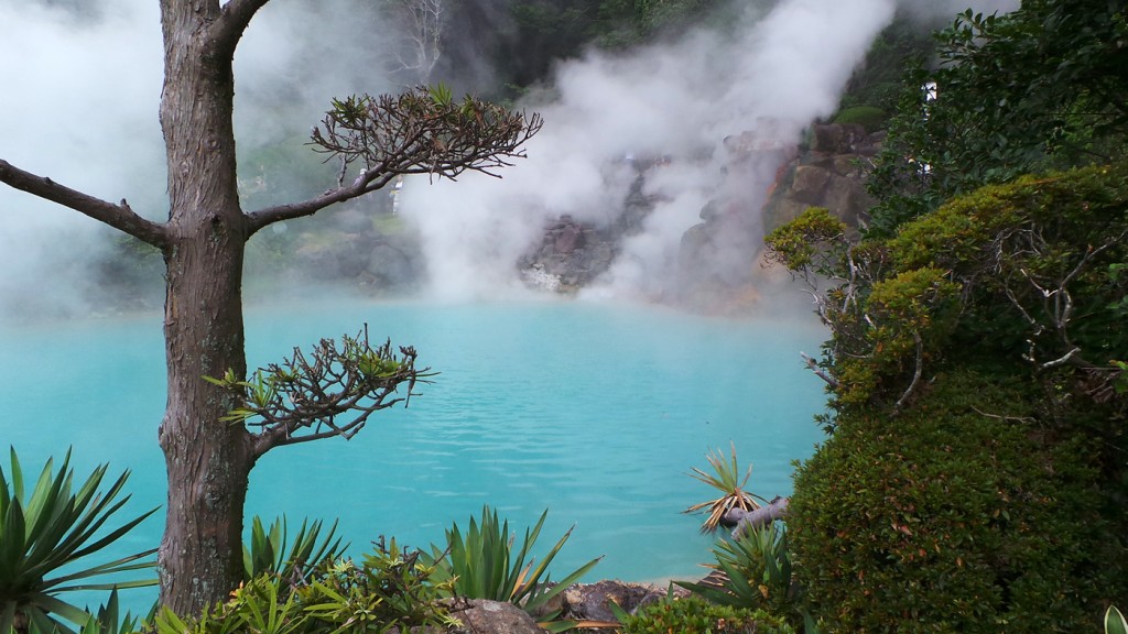 beppu onsen à Kyūshū