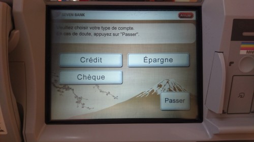 Tutoriel pour retirer de l'argent au Japon 