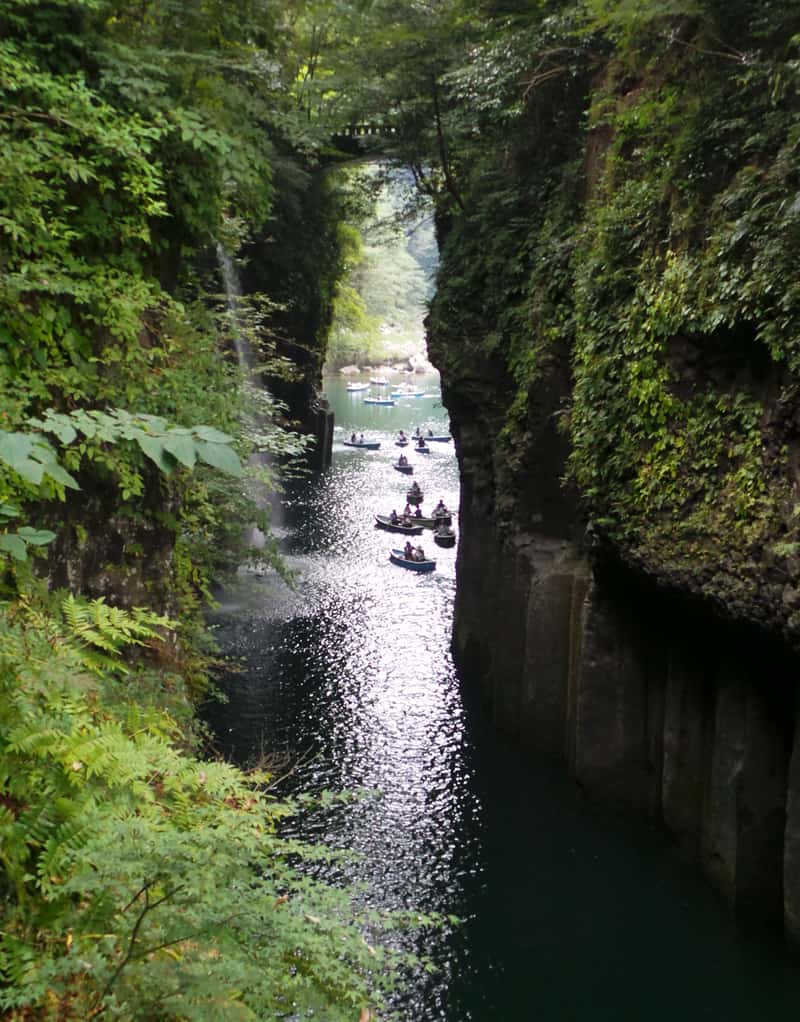 les gorges de Takachiho