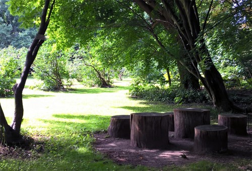Jardin botanique de Sapporo, Hokkaido, Japon.