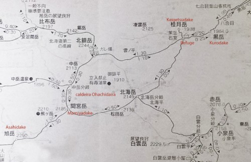 voyapon-french-asahidake-randonnee-montagne-carte