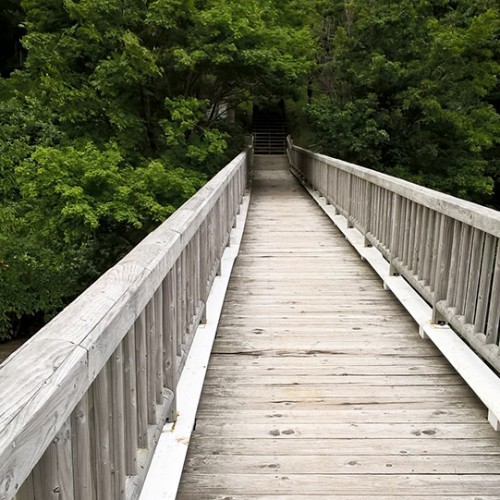 Sentier de randonnée panorama dai, village onsen de Sounkyo, Hokkaido, Japon. 