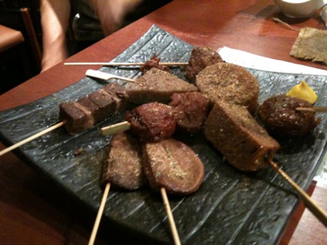 Oden encore chauds, juste sortis du pot.