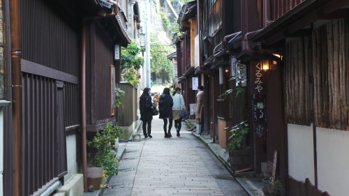 Higashi Chaya, le quartier historique de Kanazawa, Japon.