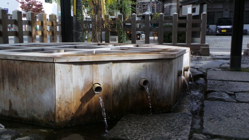 Le charmant quartier de Nakamachi à Matsumoto, Japon.
