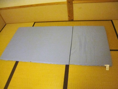 Chambre d'un minshuku Yamakoshi, Niigata, Japon.