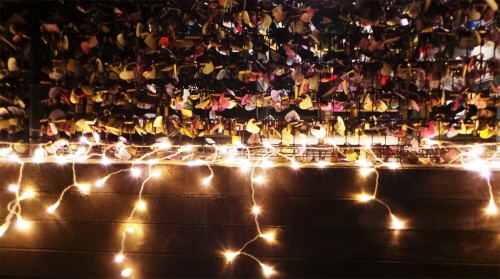 Illuminations d'hiver de l'île d'Enoshima près de Tokyo, Ryuren no kane, Japon.