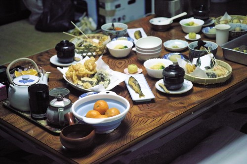 Expérience en Nouhaku à Izumi : dîner japonais maison 