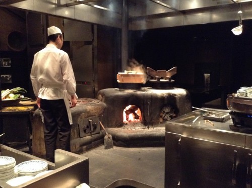 Restaurant de la ville d'Obuse dans la préfecture de Nagano, Japon.