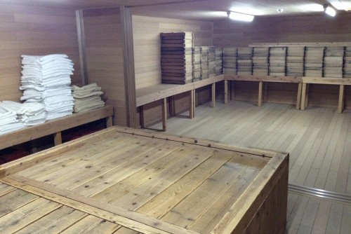 Principales étapes de fabrication du saké de la brasserie Masuichi à Obuse, Nagano.