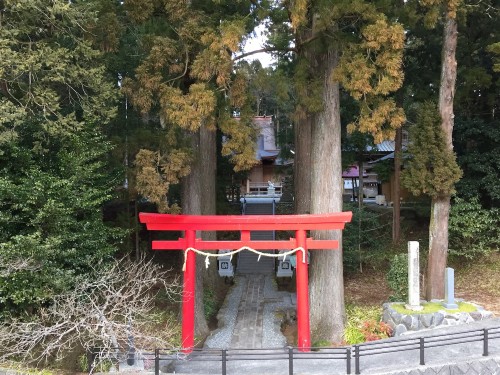 Suyama Sengen-jinja, sanctuaire dédié au Fuji, préfecture de Shizuoka, Japon.
