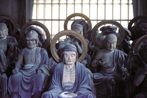 Temple Okuyama Houkouji dans la ville d'Hamamatsu, préfecture de Shizuoka