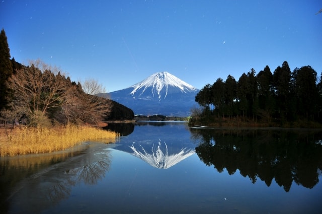 Shizuoka : chutes de Shiraito et lac Tanuki à l’Ouest du mont Fuji