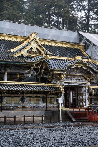 la porte Kara-mon au sanctuaire Toshogu à Nikko