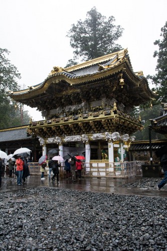 la porte Yomei-mon au sanctuaire Toshogu à Nikko