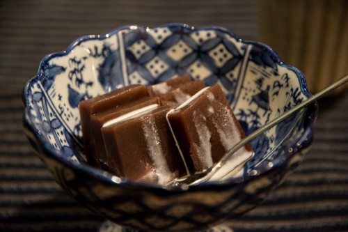 un plat du restaurant Nagomi Cha-Ya de yuba à Nikko