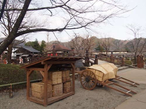 Le parc à thème Nikko Edomura à 30 minutes de Nikko, village de l'ère Edo.