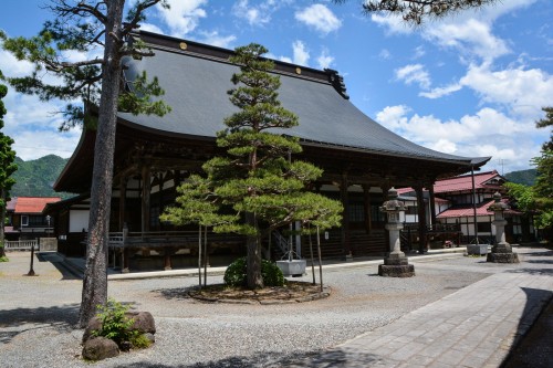 Le temple Honkouji à Hida Furukawa, Gifu