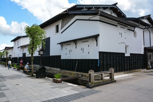 Le canal Setogawa dans Hida Furukawa, Gifu